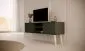 Szafka RTV TORONTO 120 czarna w stylu skandynawskim I sklep meblowy MIRAT. styl SKANDYNAWSKI