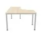 Biurko narożne EASY SPACE I-LEG LS 160x120cm akacjowe I sklep meblowy MIRAT.