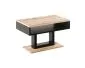 Ława TILO 100x60 dąb evoke/czarna I sklep meblowy MIRAT. styl GLAMOUR, LOFT