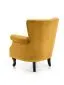 Fotel do salonu TITAN VELVET musztardowy w stylu ludwikowskim | MIRAT. w stylu  kolekcja