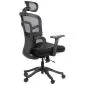 Fotel biurowy TREX czarny z mechanizmem synchronicznym I sklep meblowy MIRAT.