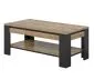 Stolik kawowy DADES 120x60 dąb samdal/czarny mat prostokątny I sklep meblowy MIRAT. styl LOFT
