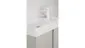 Umywalka meblowa UNIQ 50 cm Solid Surface biała mat z otworem na baterię| MIRAT