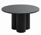 Ława okrągła RAVEO MINI 80x80 czarny mat produkt polski I sklep meblowy MIRAT.