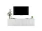 Szafka RTV TAL 2 150 biała mat MEBLE LINDNER | MIRAT. w stylu GLAMOUR kolekcja TAL
