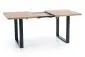 Stół VENOM 135(185)x90 dąb wotan | MIRAT. w stylu LOFT kolekcja