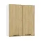 Dwudrzwiowa szafka kuchenna wisząca 80 DENIS W80/92 dąb london | MIRAT.  kolekcja DENIS