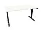 Biurko eCOMO 140x70cm białe z regulacją wysokości elektryczne I sklep meblowy MIRAT.