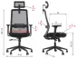 Fotel biurowy WISTER czarny I sklep meblowy MIRAT.