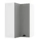 Szafka kuchenna narożna 60 ADELE WRN P/L /92 szara I sklep meblowy MIRAT.