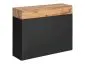 Szafka na buty EASY czarna/dąb wotan z cichym domykiem I sklep meblowy MIRAT.