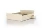 Drewniane łóżko 80262 140x200 dwuosobowe z 6 szufladami | MIRAT.