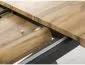 Stół rozkładany XAVIERO II 160(240)x90 dąb artisan/czarny 12-osobowy I sklep meblowy MIRAT. styl LOFT