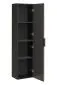 Szafka łazienkowa XILO BLACK WOTAN 80 35cm wysoki słupek I sklep meblowy MIRAT. styl LOFT, RYFLOWANY kolekcja XILO