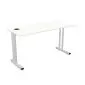 Biurko EASY SPACE C-LEG RC 2 140x60cm białe do pracy I sklep meblowy MIRAT.