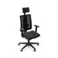 Fotel biurowy NAVIGO czarny ergonomczny I sklep meblowy MIRAT.