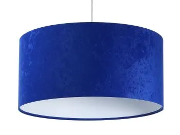 Lampa wisząca HOME 40 niebieska/biała