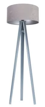 Lampa stojąca HOME 50 szara/srebrna/szara