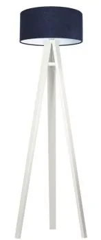 Lampa stojąca HOME 40 granatowa/biała/biała