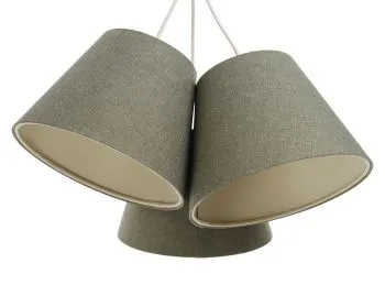 Lampa wisząca ENTURO TRIO zielona