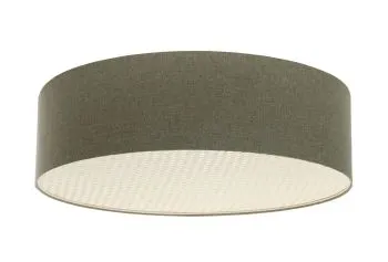 Plafon sufitowy ERUTAN RATTAN 40 zielony