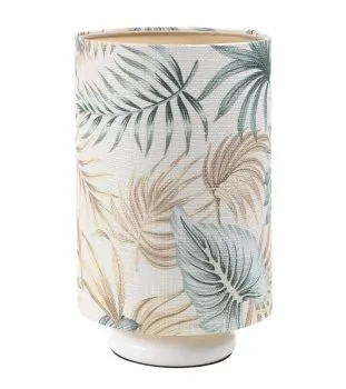 Lampa stołowa TROPICAL-D-W wielokolorowa/złota