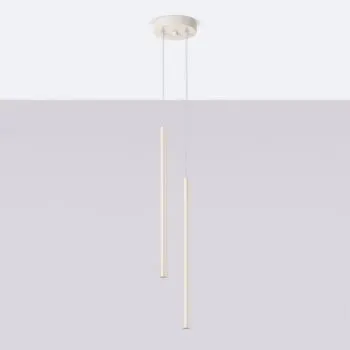 Lampa wisząca PASTELO 2 beżowa