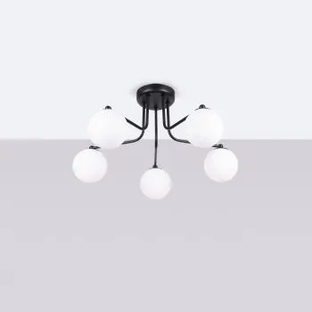 Żyrandol ASTRAL 5 czarny
