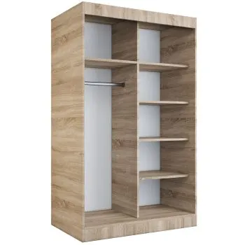 Korpus szafy MODUO COMFORT 120 dąb sonoma