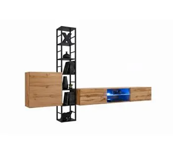 Meblościanka SWITCH MET VI dąb