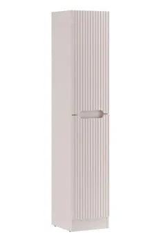 Szafka łazienkowa NOVA CASHMERE 1D1K 35cm kaszmirowa z koszem na pranie