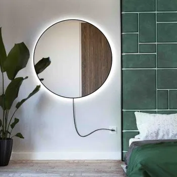Lustro okrągłe RUBINO ELECTRIC 90 z oświetleniem LED
