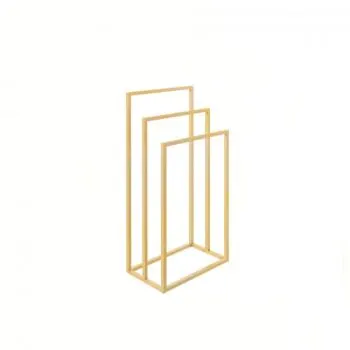 Wieszak na ręczniki RM-01 potrójny złoty