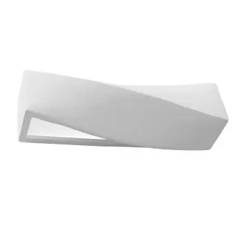 Kinkiet ceramiczny SIGMA biały