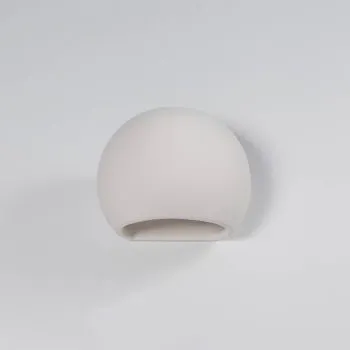 Kinkiet ceramiczny GLOBE biały