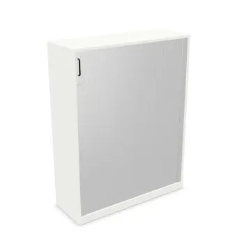 Szafka biurowa żaluzjowa EASY SPACE CABINET HRT 4-OH 120cm biała zamykana