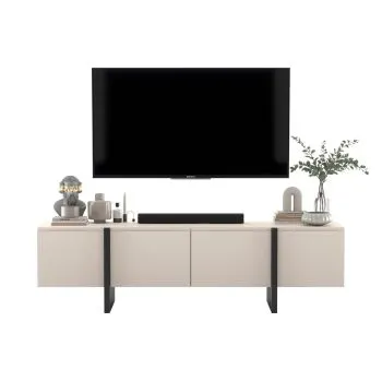 Szafka RTV GRANT 180cm kaszmir mat