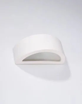 Kinkiet Ceramiczny ATENA 30 biały