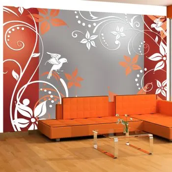 Fototapeta - Kwiatowa fantazja II