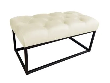 Ławka CHARLIE MG VELVET ecru