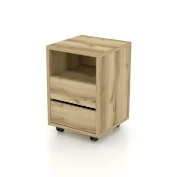 Kontenerek biurowy AGAPI dąb grand naturalny