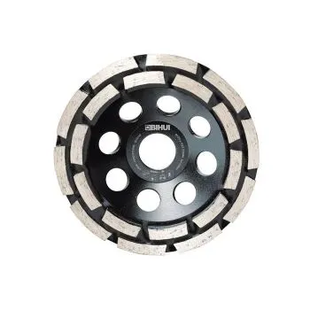 Tarcza garnkowa diamentowa BIHUI 125mm dwurzędowa