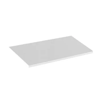Blat łazienkowy kompaktowy 50 cm biały struktura kamienia