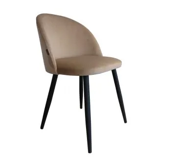 Krzesło CLAUDINE 1 VELVET beżowe