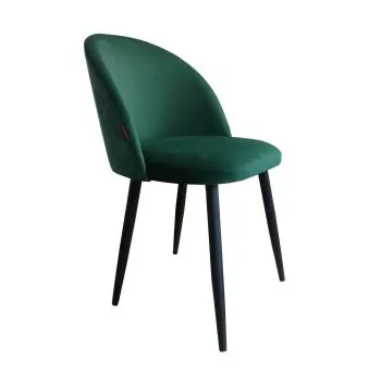 Krzesło CLAUDINE 1 VELVET zielone