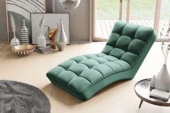 Szezlong LOREN zielony