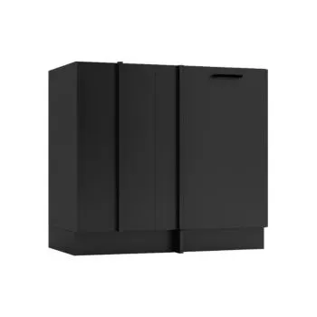 Szafka kuchenna narożna ANIKA DNP90 P/L grafitowa