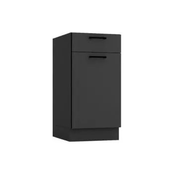 Szafka kuchenna stojąca ANIKA D40S/1 P/L grafitowa