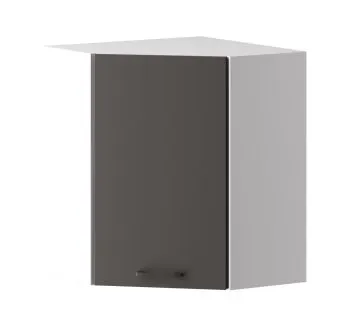 Szafka kuchenna narożna 60 CLARA WR P/L szara grafit