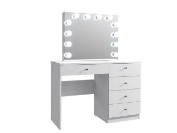 Toaletka PATRICIA 4 FULL biały mat